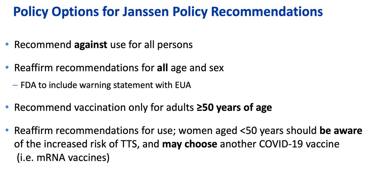 21. Late afternoon shift — sounds like the committee may be veering towards option #2, not #4. Options 1 & 3 are off the table.