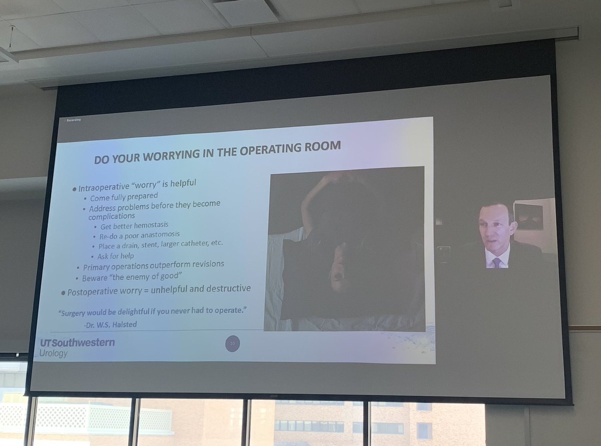 Alex Rozanski (@atrozanski) on Twitter photo Such a privilege to have <a href="/SJHudak/">Steve Hudak</a> <a href="/UTSWUrology/">UT Southwestern Urology</a> as our virtual Visiting Professor today at <a href="/UTHSAUro/">UT Health SA Uro</a>. 2 solid talks with plenty of clinical pearls and life advice and great GU recon case-based discussions.
<a href="/SocietyGURS/">GURS</a> <a href="/AmerUrological/">Amer. Urol. Assn.</a> Such a privilege to have <a href="/SJHudak/">Steve Hudak</a> <a href="/UTSWUrology/">UT Southwestern Urology</a> as our virtual Visiting Professor today at <a href="/UTHSAUro/">UT Health SA Uro</a>. 2 solid talks with plenty of clinical pearls and life advice and great GU recon case-based discussions.
<a href="/SocietyGURS/">GURS</a> <a href="/AmerUrological/">Amer. Urol. Assn.</a>