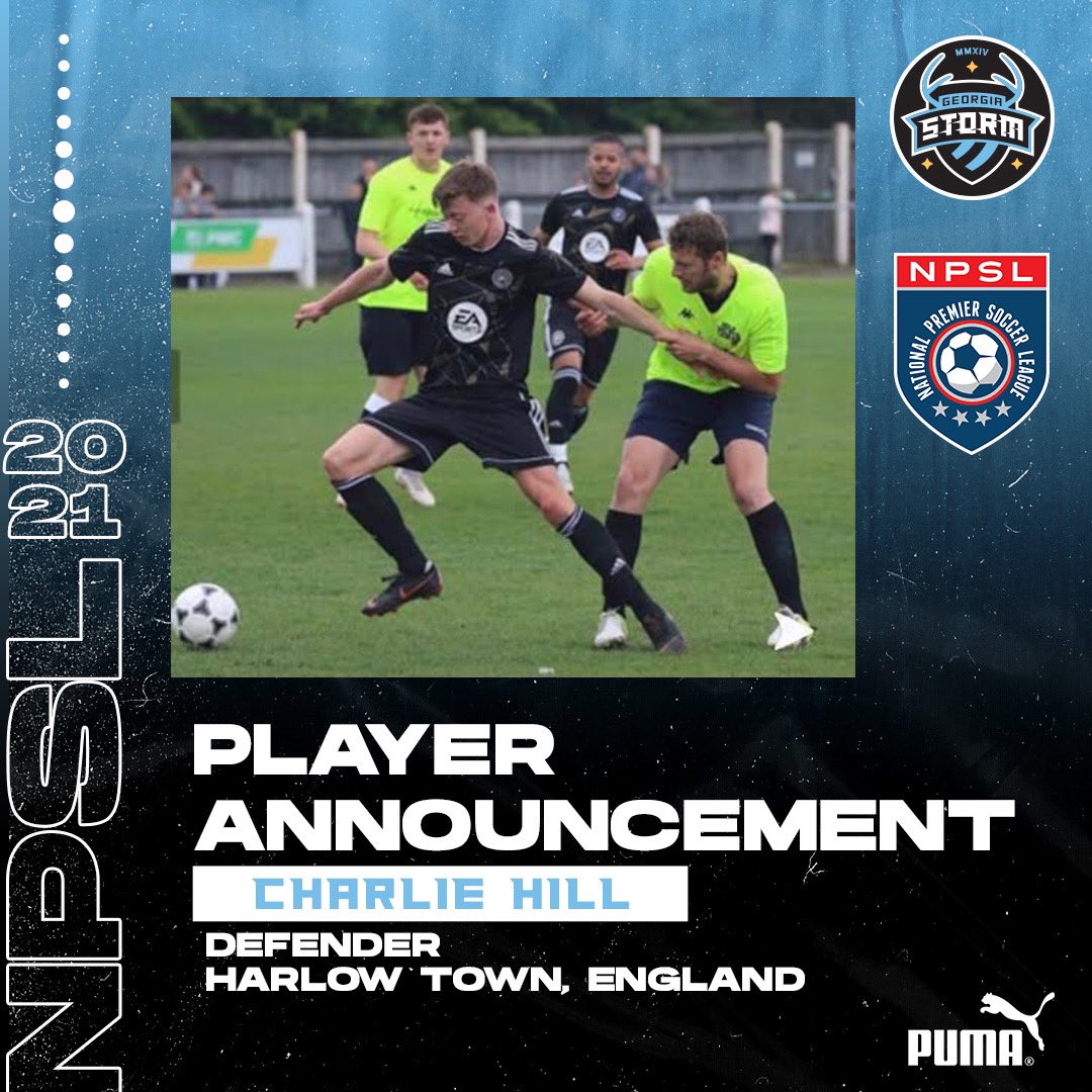Welcome Charlie to the STORM! ⚡️⚡️⚡️