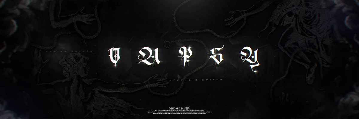 shelovescyph's tweet photo. header for @ouwupsy who’s leading @sakurasosu and is part of @infernomw2 editors
hq:https://t.co/LnsZvCfctR
more activity it’s coming soon// shoutout to my friend @1setero// all likes retweets and any type of support is
always appreciated https://t.co/pODrQwWt2c