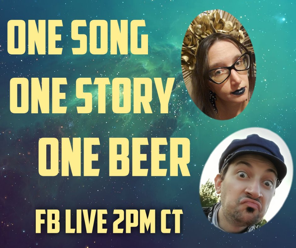 It's that time again! Join us on our fb page at 2pm CT! #SONGS #story #beeroclock