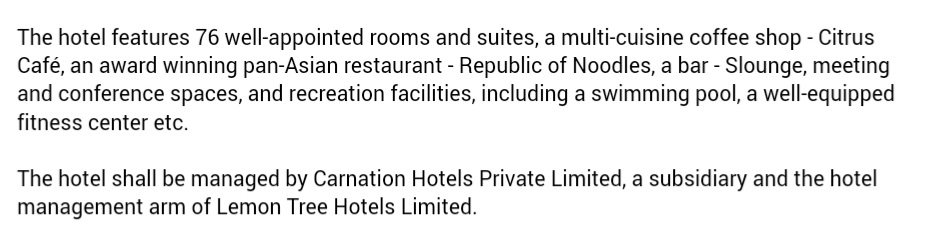 OdishaTrails's tweet photo. #Upper #midscale business & #leisure hotel chain #LemonTreeHotels now in #Bhubaneswar
@AradhanaLal #Odisha #Hotel #travel #Tourism #OdishaTrails #India #Cuttack https://t.co/Ey7Lhs0C6B