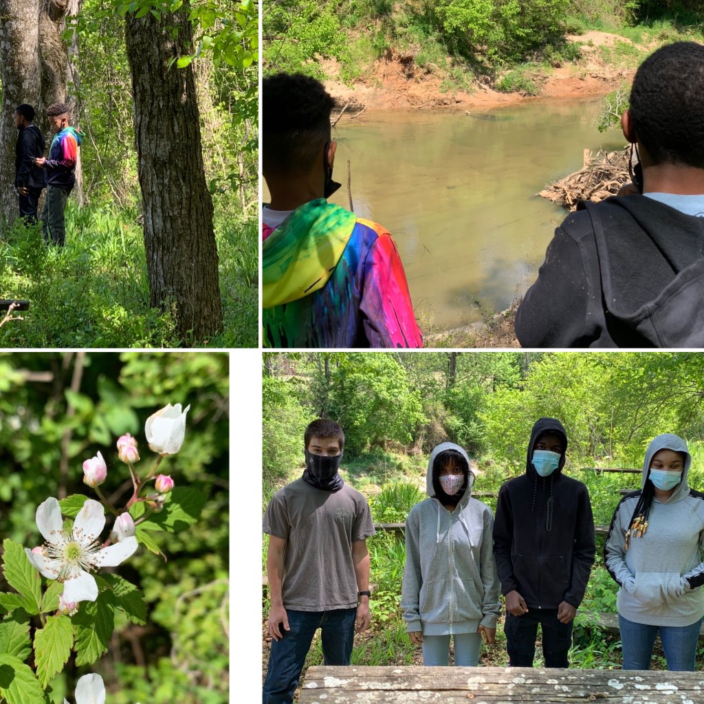DMS Fine Arts Hybrid Photography students exploring our beautiful campus on Earth Day! <a href="/RCPSFineArts/">RCPS_Fine_Arts</a> <a href="/davis_general/">General Ray Davis Research</a> <a href="/genraydavis/">Gen Ray Davis Middle</a>