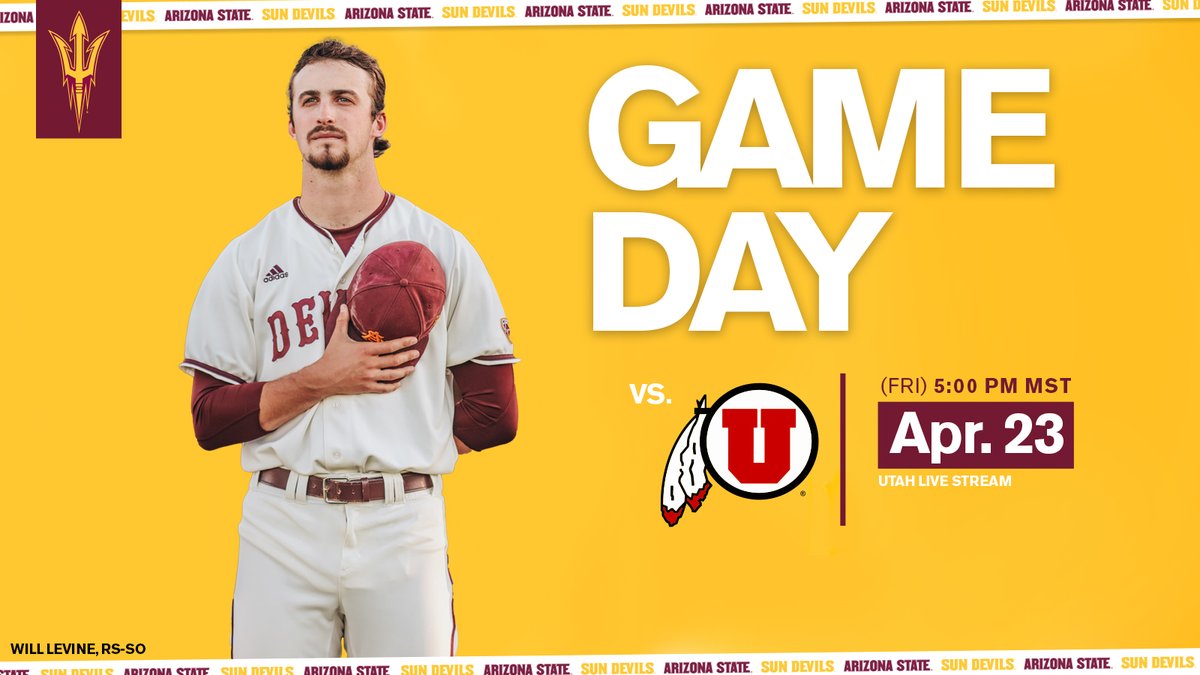 showdown in SLC 👊

📍 Smith's Ballpark
🆚 <a href="/utahbaseball/">Utah Baseball</a> 
🕔 5:00 pm MST
📺 bit.ly/32GXzcr
📊 bit.ly/3rMbKYE
📰 bit.ly/3lam6im