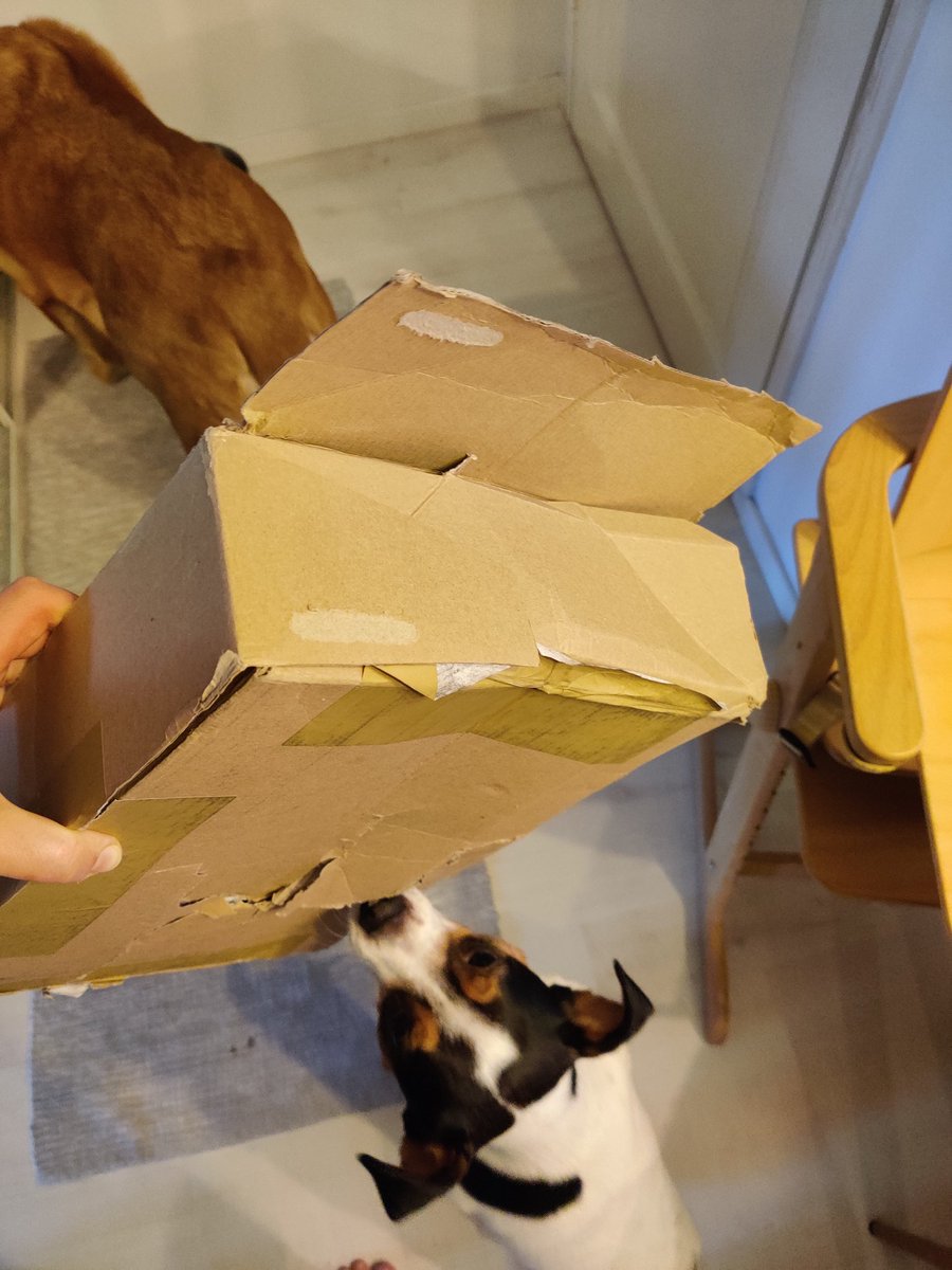 NataRhmlw's tweet photo. @PostNordFinland finally received my order today. Not sure what happened to it, but this is how it arrived and was handed over to me: open and completely damaged https://t.co/21g16AWmB8