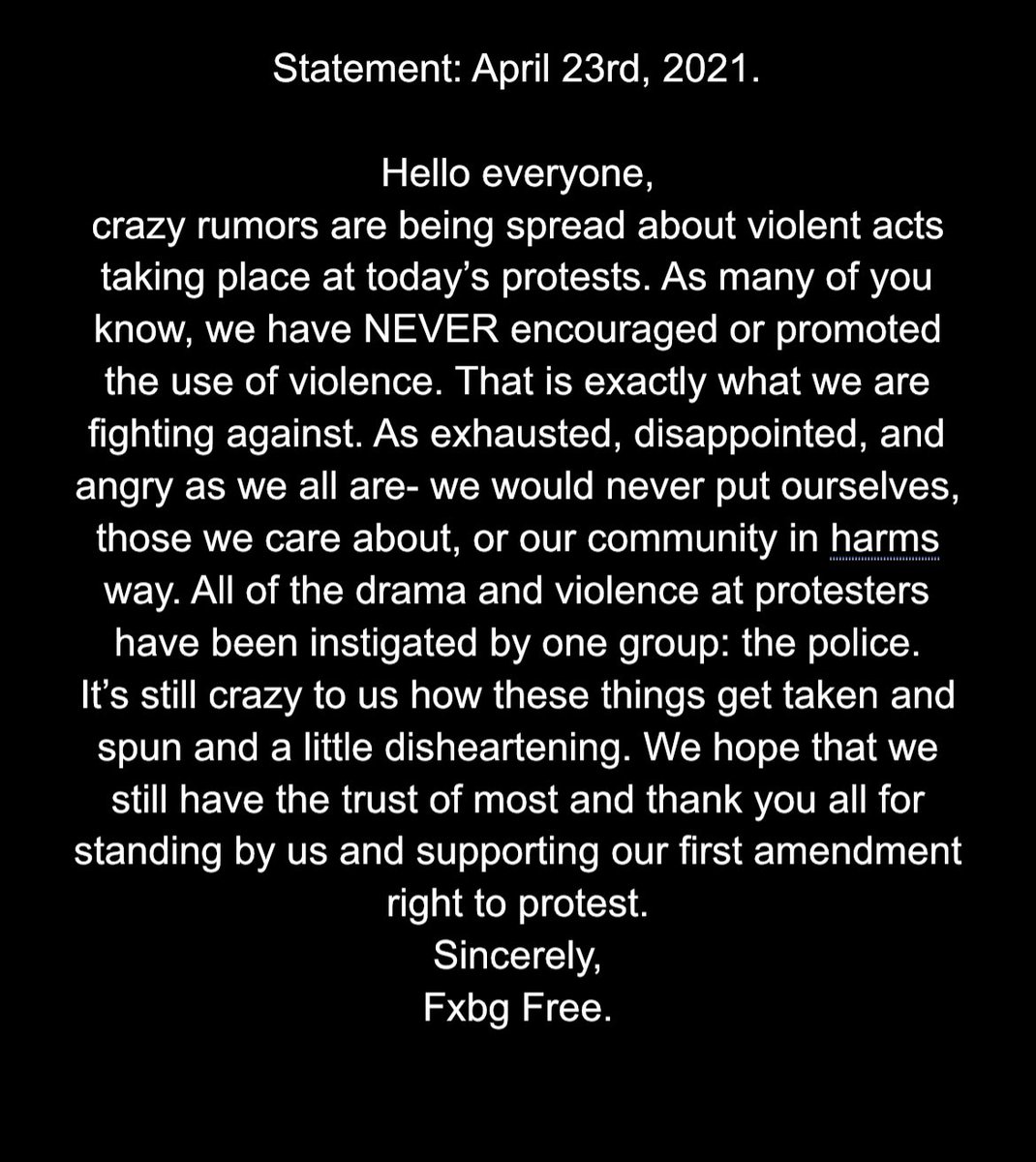 FXBG Activists, Allies, and Change tweet media