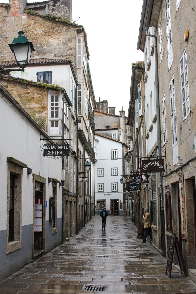 Santiago de Compostela, the city of pilgrims.