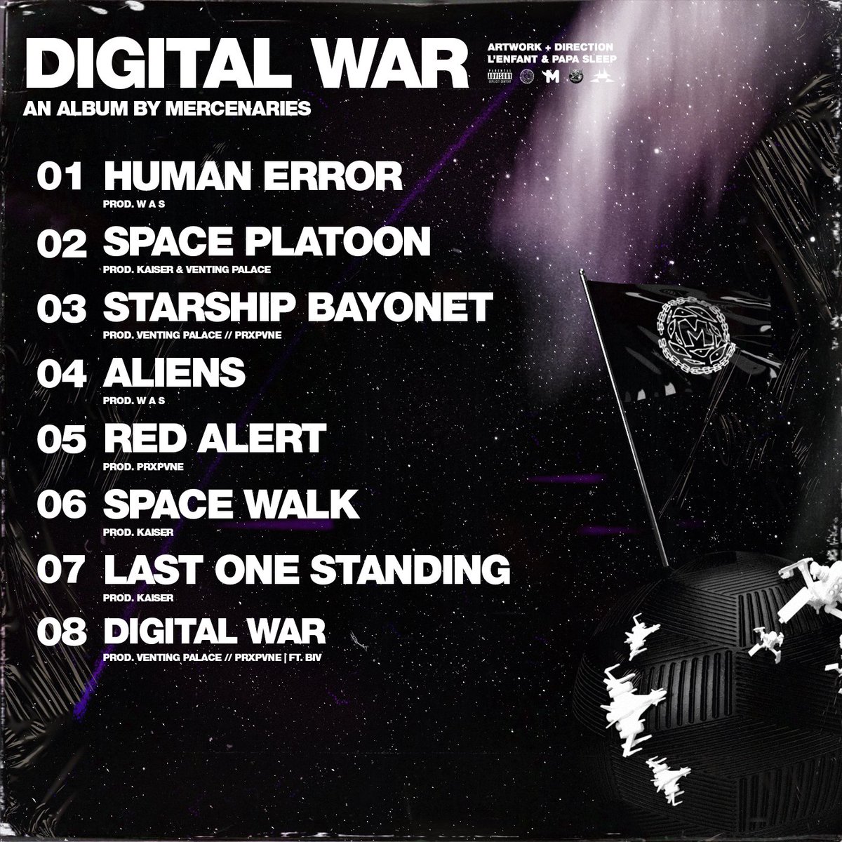 DIGITAL WAR IS OUT NOW.
 
fanlink.to/digitalwar

A WAR FOR SPACE AND TIME BEGINS.