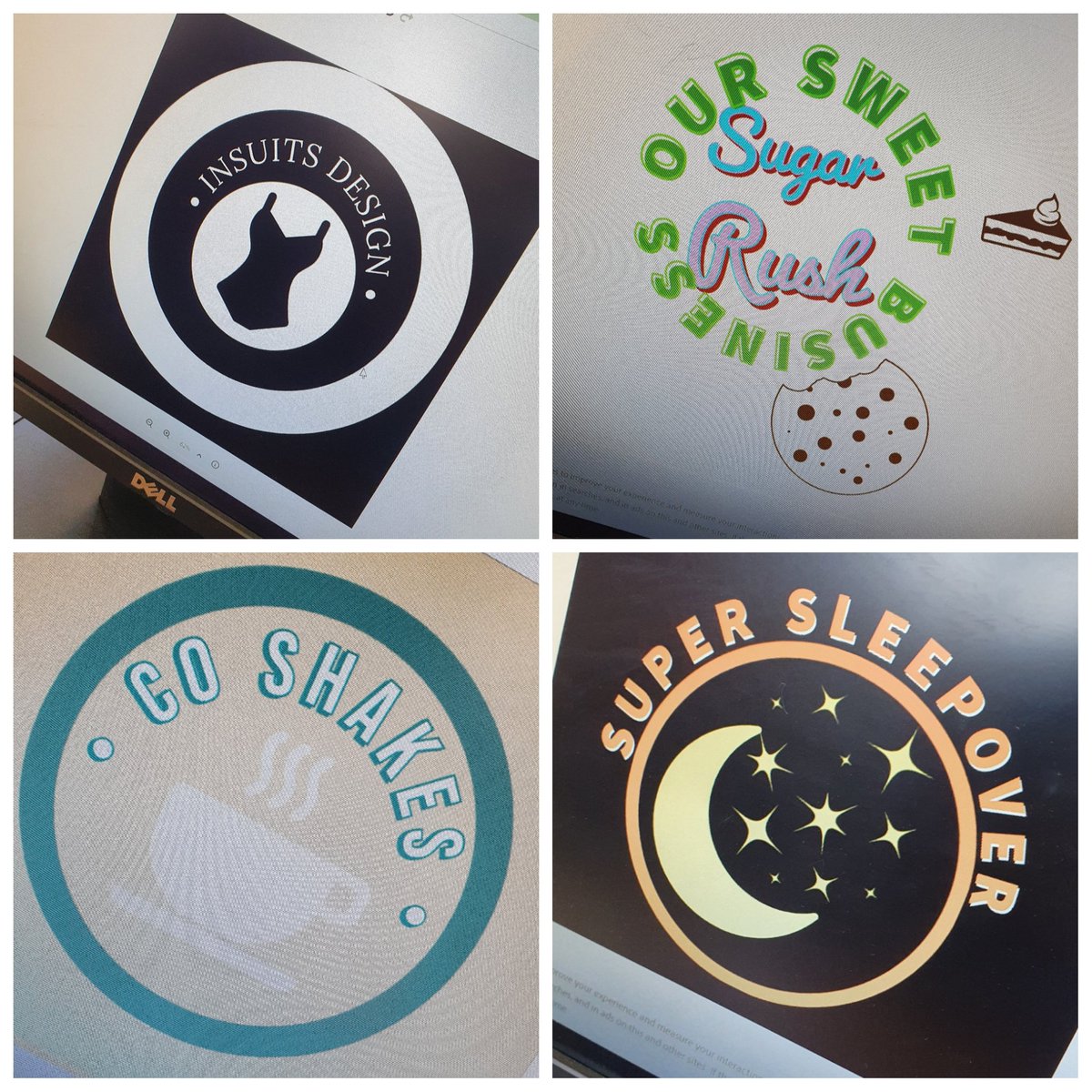 OPA_Newstead's tweet photo. Year 6 produced high-quality computing work this afternoon as they continue their 'It's My Business' unit. They have used @AdobeSpark to create logos to be placed on their upcoming websites, advertisements and merchandise. #OPAComputing #YoungEntrepeneurs #Aspiring @Mr_Andrews https://t.co/A4QkKcmvAI