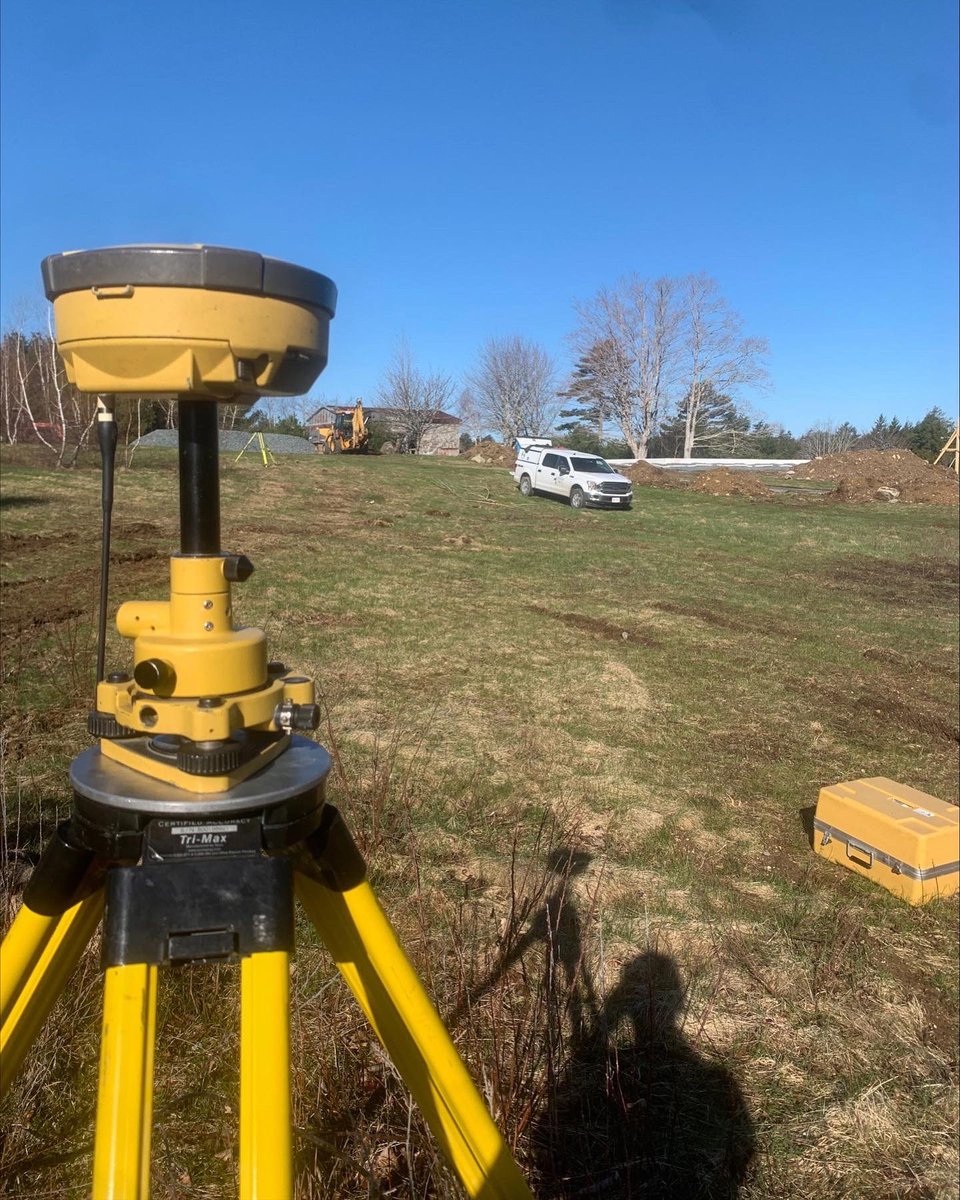 DesignPointEng's tweet image. A beautiful day spent cutting line! Not pictured: the 13 ticks our surveyor found on him at the end of the day...
