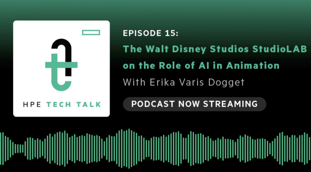'Hear a Disney Scientist's Take on AI in Animation in a New #HPETechTalk Episode' link.chtbl.com/HPE_Tech_Talk_…
