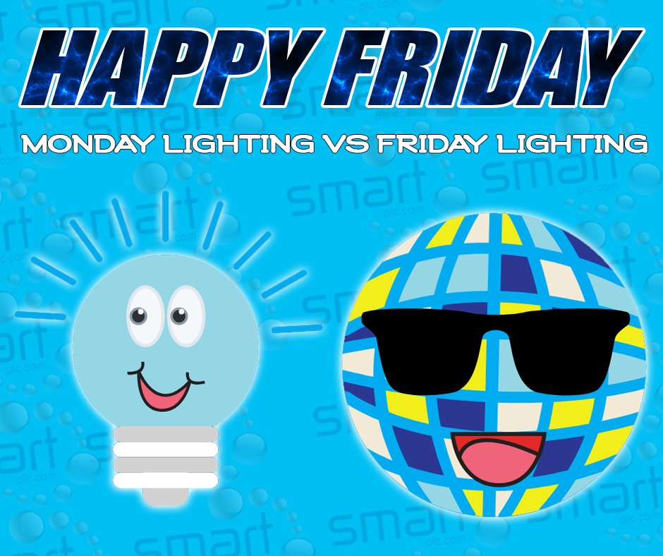 smartplc's tweet image. Happy Friday!

Have a great weekend and we shall see you next week!

#smartplc #thesmartway #workhard #thinksmart #electrical #thefridayfeeling