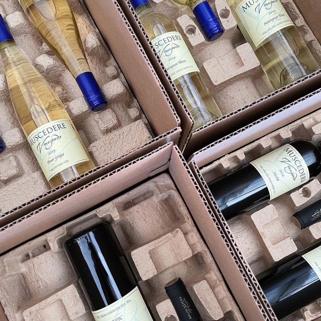 Today, we challenge you to #ShopLocal and 
support your local #Ontario wineries! 🙌 

Tell us your #VQA order below! 🍷 

📸: <a href="/MuscedereWine/">Muscedere Vineyards</a>