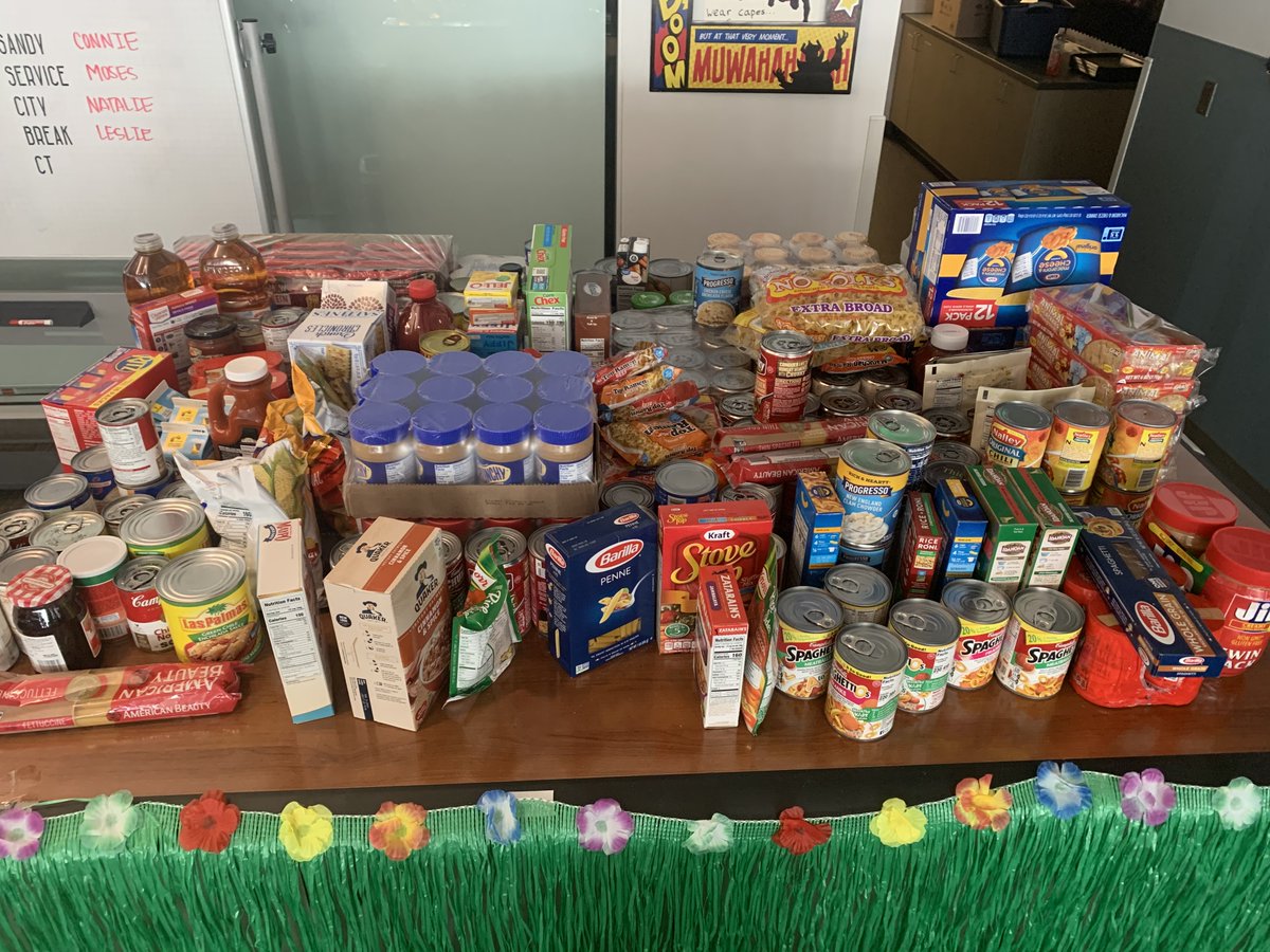 Yesterday we had the pleasure of dropping off the results of our Dispatch Week Food Drive to the #utahfoodbank. Our donation for the week was 340 pounds of food and $140. We're so proud of our dispatchers for their service to the community! #SLC911 #IAM911