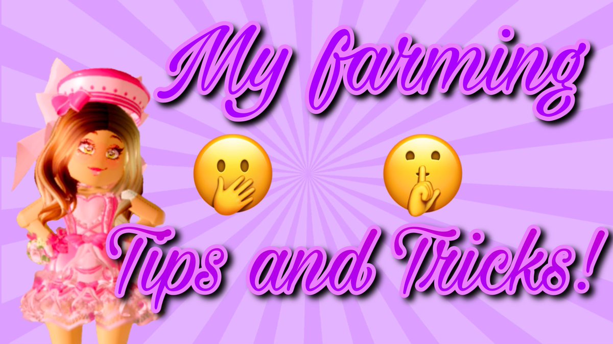 BLUSHFHUL's tweet photo. NEW YT VIDEO: my top 5 farming tips and tricks!

YT video link: https://t.co/uu2B1N7jrU

#royalehigh #royalehightea #royalehightrading #ROYALEHIGHTEASPILL #royalehightraders https://t.co/e9ntTHgwAW