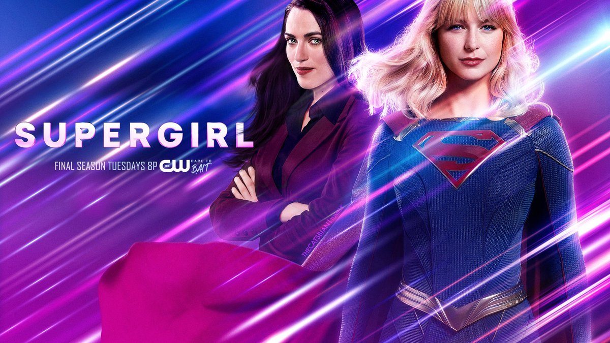 the new sg poster looked good, but i thought it could look better #supercorp