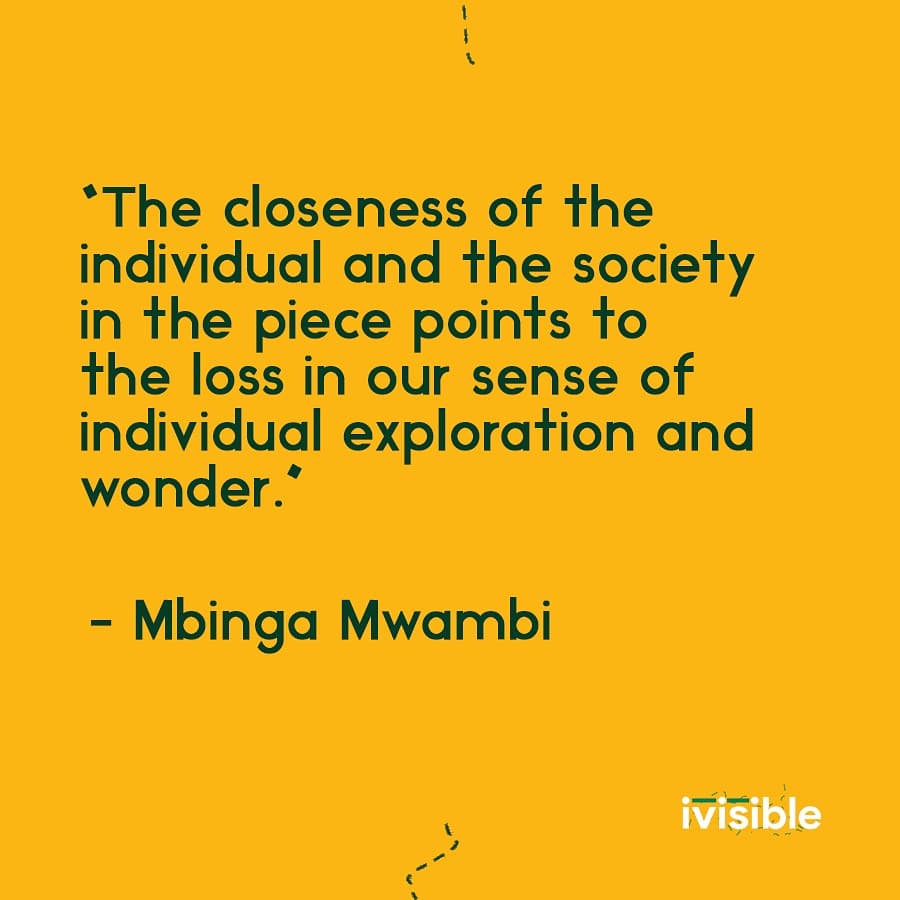 iVisibleProject's tweet photo. In Deepening Dependency, Kenyan photographer and visual artist Mbinga Mwambi uses shapes and colours as analogies for the human condition. 

Rectangular planes represent humans and a maroon red represents the society within which we exist and function. https://t.co/Gq42NDziRF