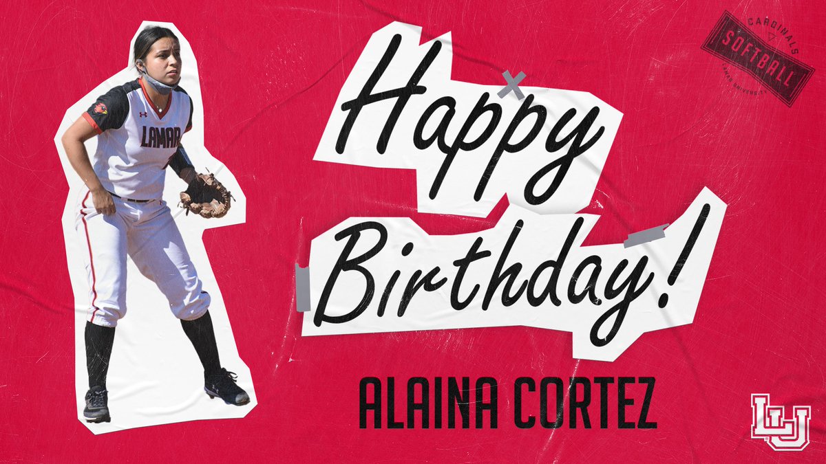 LamarSoftball's tweet photo. Join us in wishing a Happy Birthday to freshman Alaina Cortez!

#WeAreLU https://t.co/KOHv00z3k1