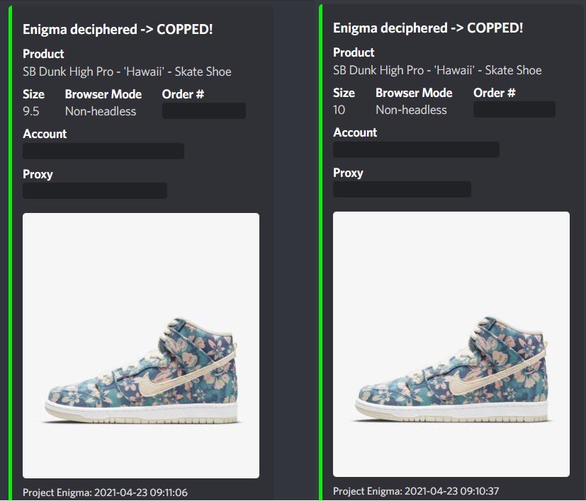 tebanski24's tweet photo. Still getting blessed. 
Thank you Lord!🙏
Nice 2 piece from the @ProjectEn1gma  @StormAccounts and @fatalproxies combo.
S/O @LacedNetwork @CMoneyCops https://t.co/QCZcC8ks7X