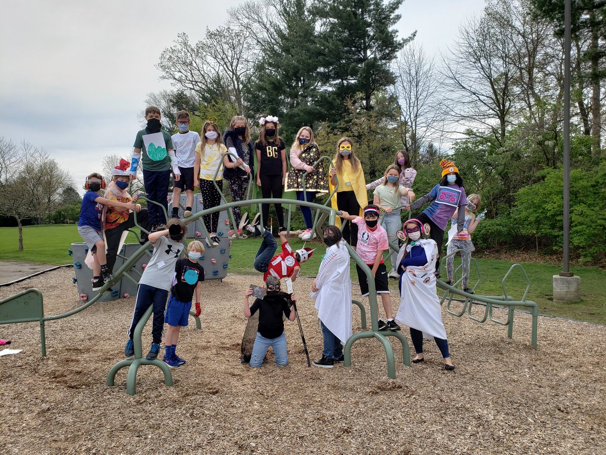 JulieNiebauer's tweet image. Fourth graders at Worthington Hills did an amazing job learning about Greek and Latin roots and creating Roots Superheros!!!  #itsworthit