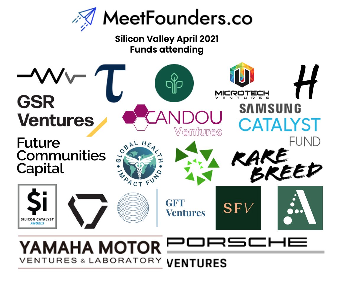 2 days to go! We are looking forward to our MeetFounders Silicon Valley [April 2021] Venture Capital Conference on the 26th-27th April, 6-9 pm PT! Tickets for 26th-27th April 👉 MeetFounders.co/events #venturecapital #startups #fundraising #investing