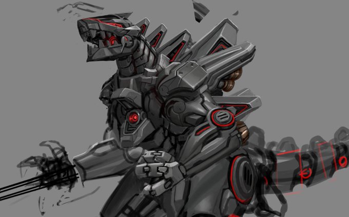 メカゴジラのtwitterイラスト検索結果