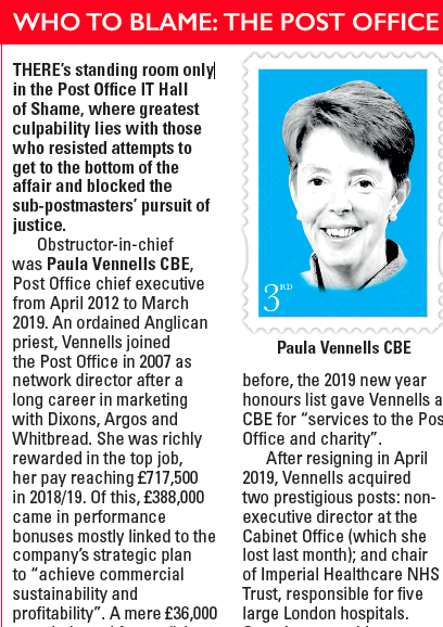 Mark_George_KC's tweet photo. Truly shocking injustice.  But will there be any accountability?  The excellent @PrivateEyeNews report on this scandal named Paula Vennells as "obstructor in chief" of the fight for justice.  Laughingly a vicar, she swanned off to further well paid jobs.  Is that it then? https://t.co/wZLNQH9kcl