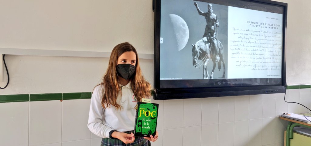 sergmata1's tweet photo. Celebramos #DiaDelLibro @cardenal_ori @fvictoria_es con rutinas ordinarias como recomendaciones literarias dedicando tiempo de lectura en el aula, implicando a los estudiantes, partiendo de sus intereses #ExpressArte @tonibernabeu123 @javimagomez @bloggeando @etopeyamarilo https://t.co/YFIJNviYS6