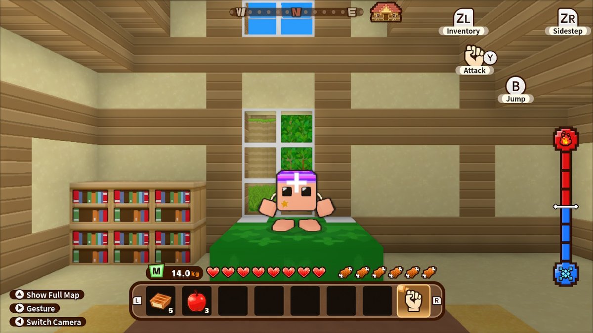 WoodSylva's tweet photo. Oddly my house is already built fo me, but this just on the homeworld. I'm sure I'll need bases elsewhere. #CubeCreatorX https://t.co/w9hKXSZ26N
