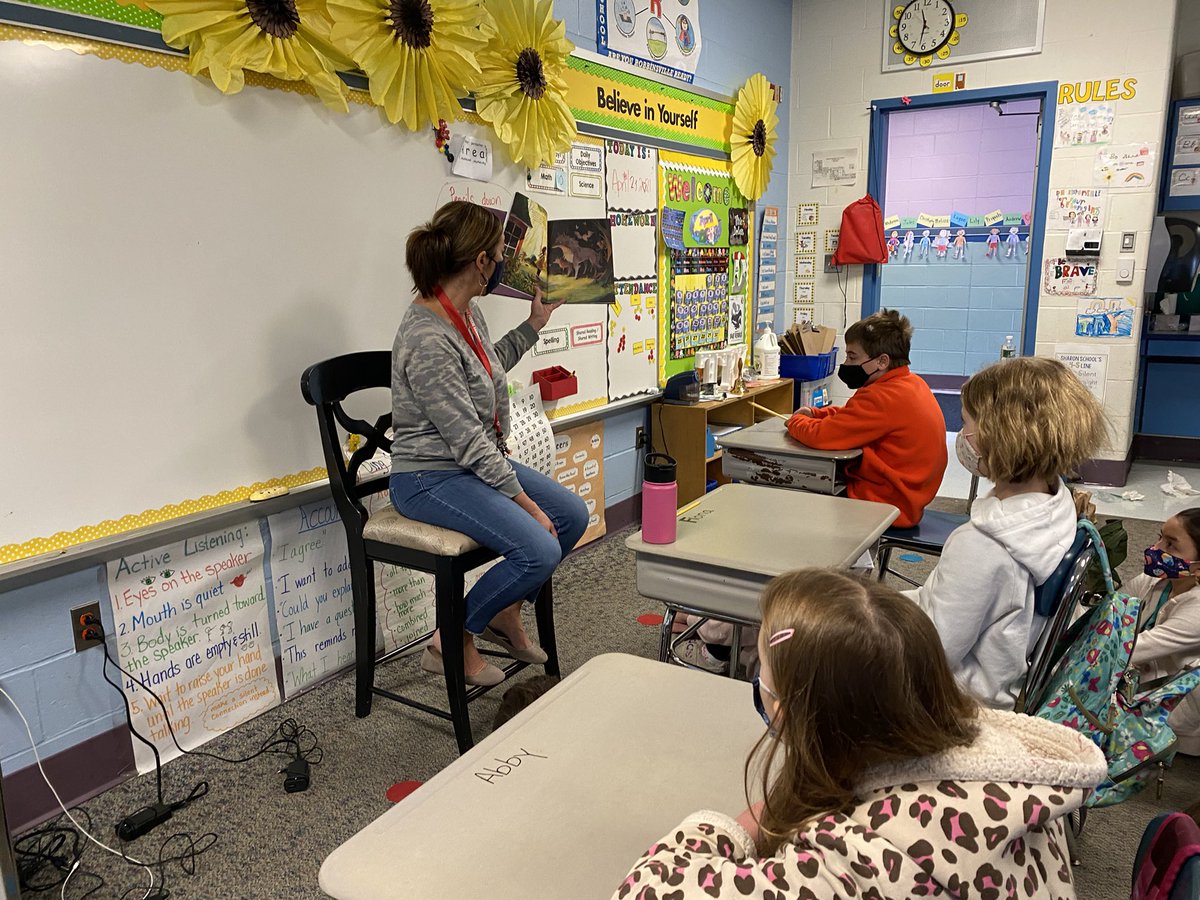 teacherdolan's tweet photo. We celebrated Earth Day a day late by reading Greta and the Giants and completing directed drawings of Greta Thunburg. Love all the additional details the kids added. #rvilleproud @bitsbyBoomer https://t.co/UGgJBqGHTg