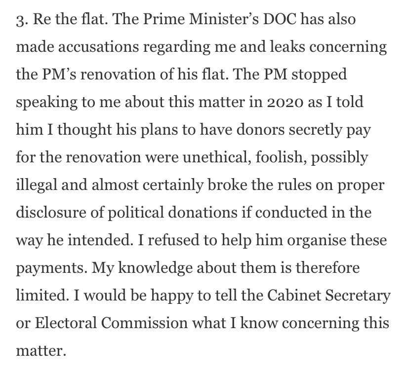 Boris Johnson’s attempt to use Dominic Cummings as a dead cat distraction from the Tory sleaze scandal has spectacularly backfired.Mr Cummings has now raised further serious questions over the PM’s conduct, including his “unethical, foolish, possibly illegal” dodgy donor plans.