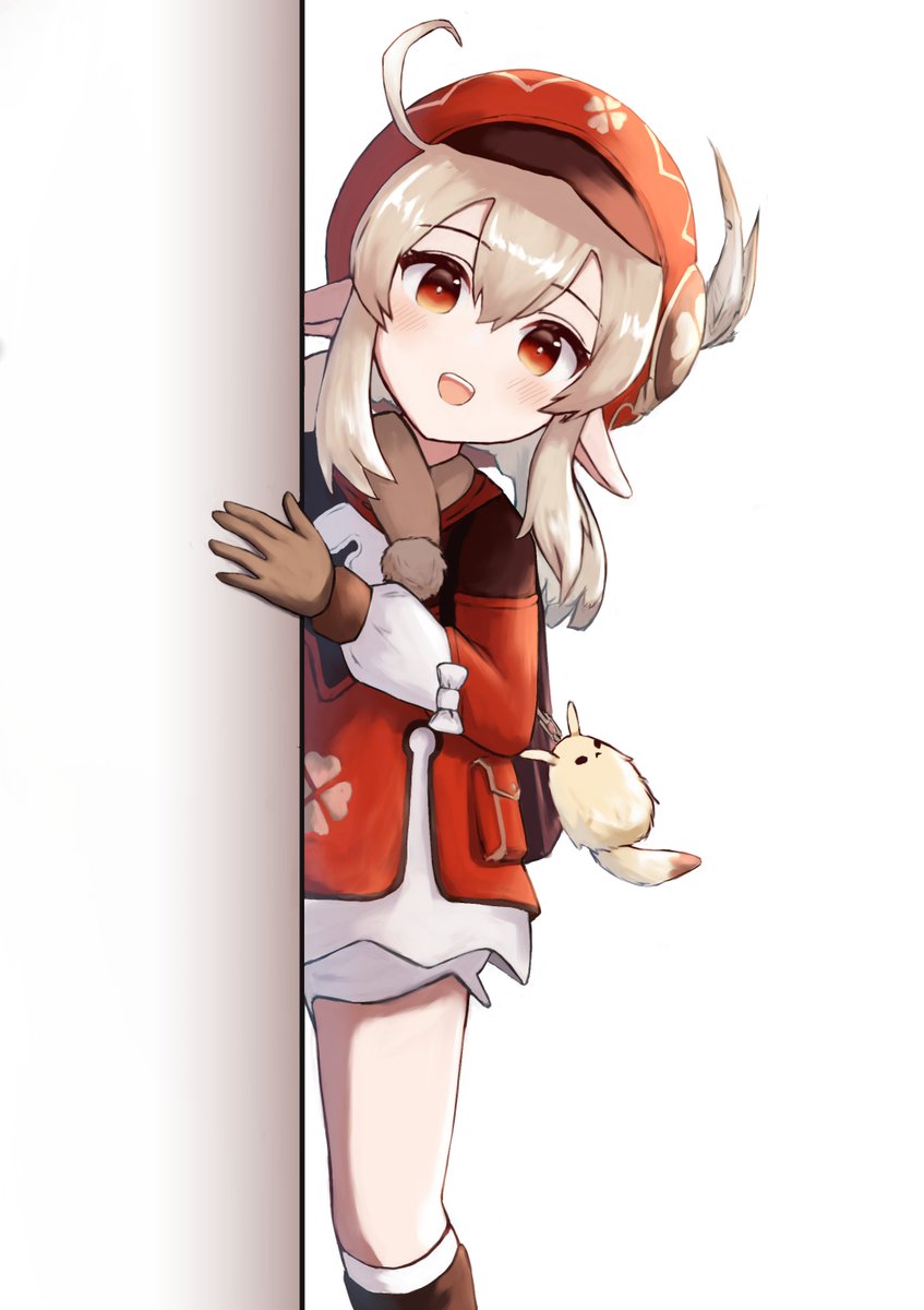 こちらを覗いているクレー
#原神