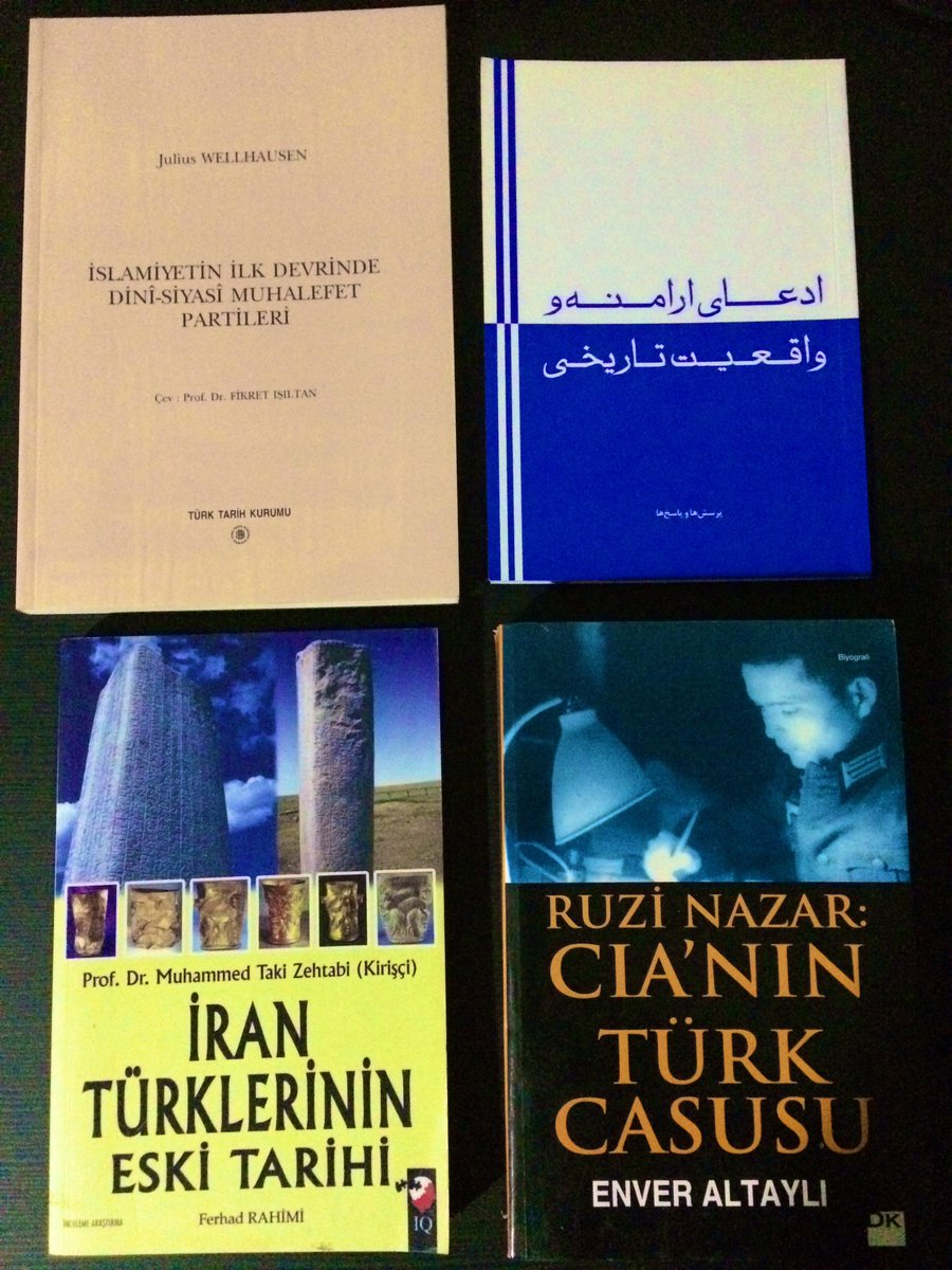 📢 ÇEKİLİŞ 📚

Geçen kitaplığı düzenlerken soranlara, mükerrer çıkan kitapları hediye edeceğimi söylemiştim

Bu fazla kitapları 4 ayrı arkadaşa gönderiyorum

Bu tweeti "RT" yapmanız ve yorum kısmına hangisini tercih ettiğinizi yazmanız yeterli. 

Kazananlar 27 Nisan'da ⏳#Çekiliş
