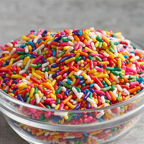 sprinkles are technically candies right...? Maybe? Possibly? Absolutely.