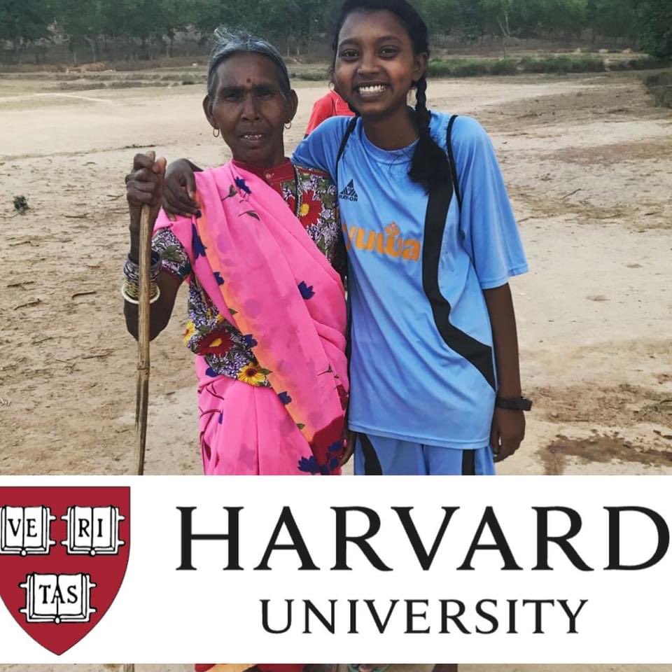 Last week, Seema, a Yuwa Class 2021 graduate, was offered & accepted a full scholarship 2  @Harvard University. Harvard, considered 1 of the best universities n the world, had a historically low acceptance rate this yr, 3.4% - & a record # of applicants. Seema defied these odds.