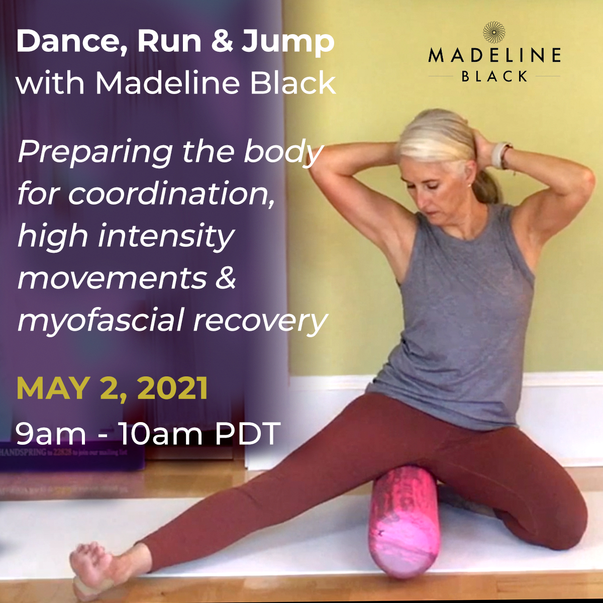 Gain effective tools + learn movements that will improve your own workout result and can easily be incorporated into your client’s training plans for faster and more effective results. Join me for my movement masterclass. All details below:
madelineblack.com/dancerunjump

#Pilates