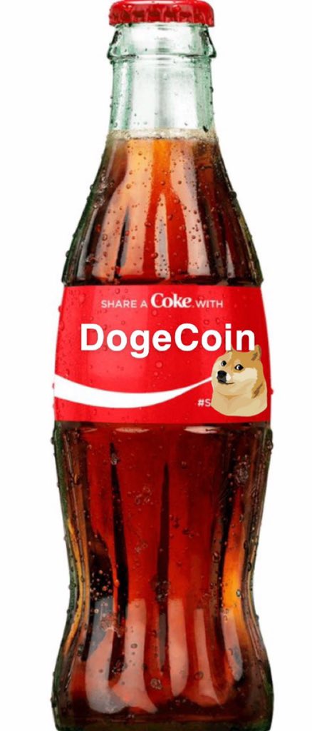 Let’s build a better future with #dogecoin <a href="/CocaCola/">Coca-Cola</a>