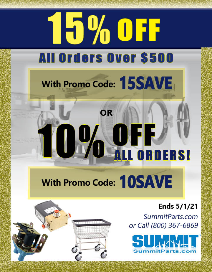 Summitparts's tweet photo. Use Your 15% Off &amp; 10% Off Promos on All Orders- Ending Soon! 
https://t.co/LiV0LurULP
#parts #laundry #laundromats #service #business  #launderette https://t.co/sY799oAniH