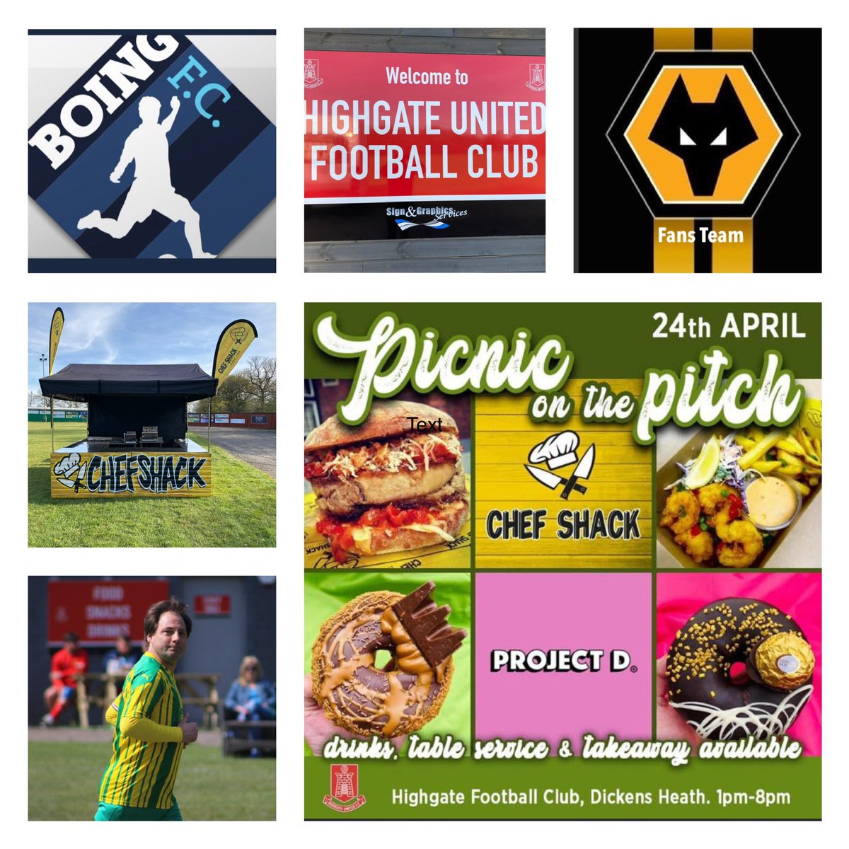 🏟 <a href="/HighgateUnited/">Highgate United FC</a> 
<a href="/boing_fc/">WBA_Boing FC</a>  vs <a href="/WolvesSFC/">Wolves Supporters FC</a> 
2pm kick off 

#wbafc #westbrom