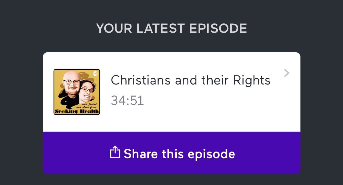 PodSeeking's tweet image. Observation: 🤔 
Many people have an astounding ability to do what they were going to do anyways, and find a way to call it “God’s will.”

Listen to the whole podcast here...

#exvangelical #deconstruction #deconversion #evangelical #covid 

anchor.fm/josiah-meyer/e…