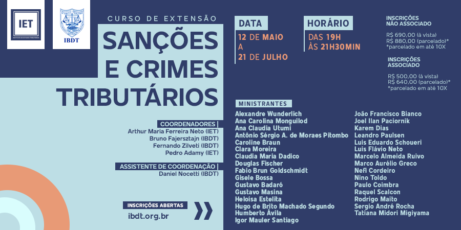Instituto de Estudos Tributários (@iet_rs) on Twitter photo 