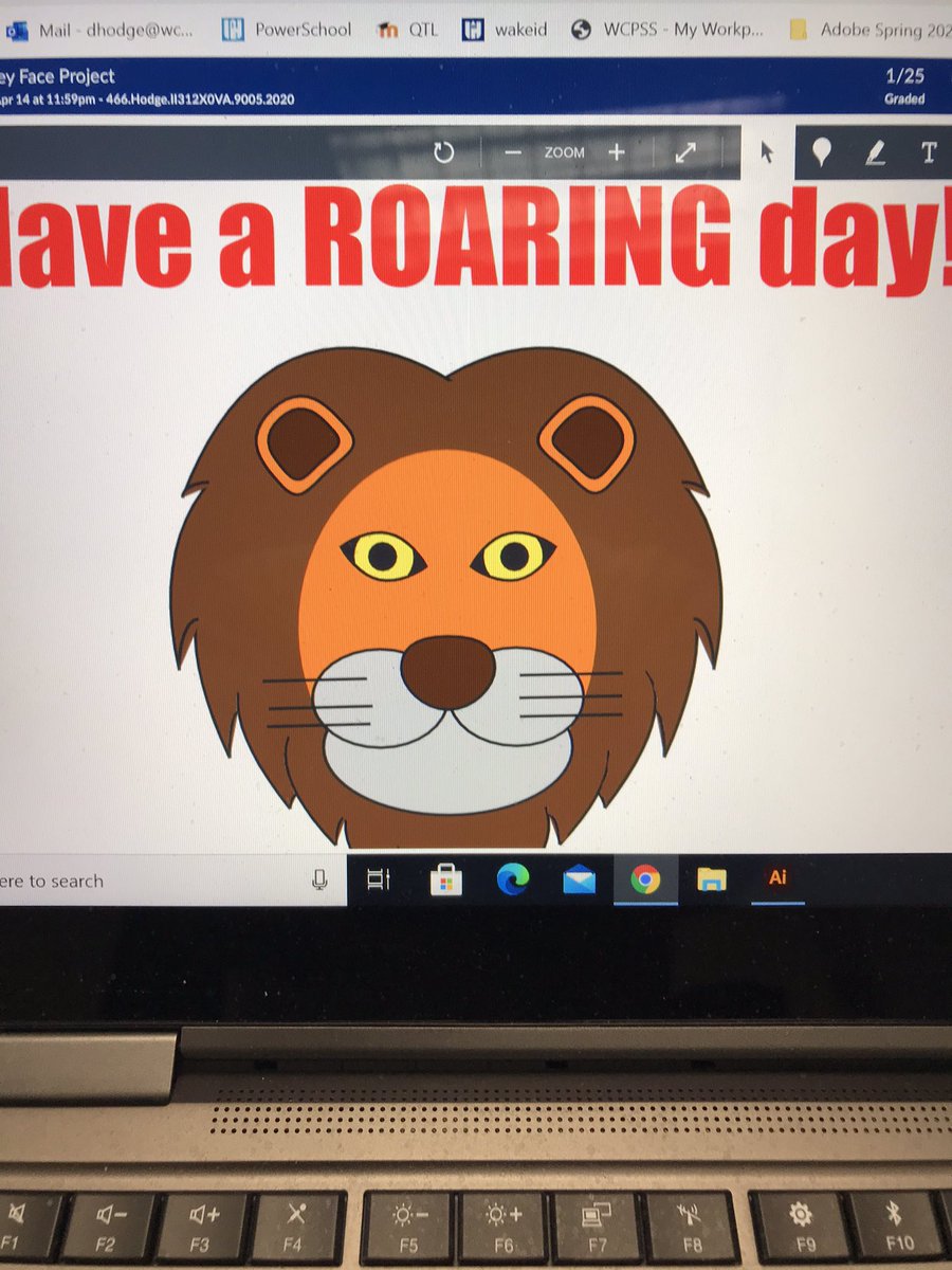 I had to show off some excellent student work! <a href="/WCPSS/">Wake County Public School System</a> <a href="/KHSCDPrincipal/">Keith Richardson</a> <a href="/KnightdaleHS/">Knightdale High</a>