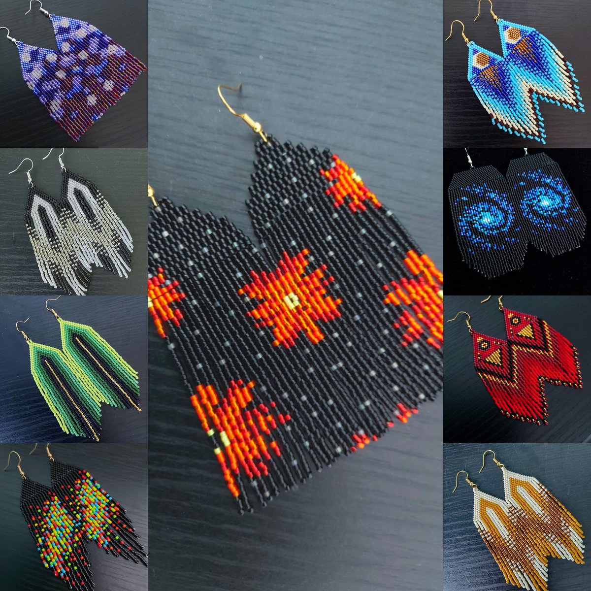 Check out the newest additions! 

etsy.com/uk/shop/TheWhe…

#fringeearrings #beaded #beadedearrings #etsy #CraftBizParty #inbizhour #womaninbizhour