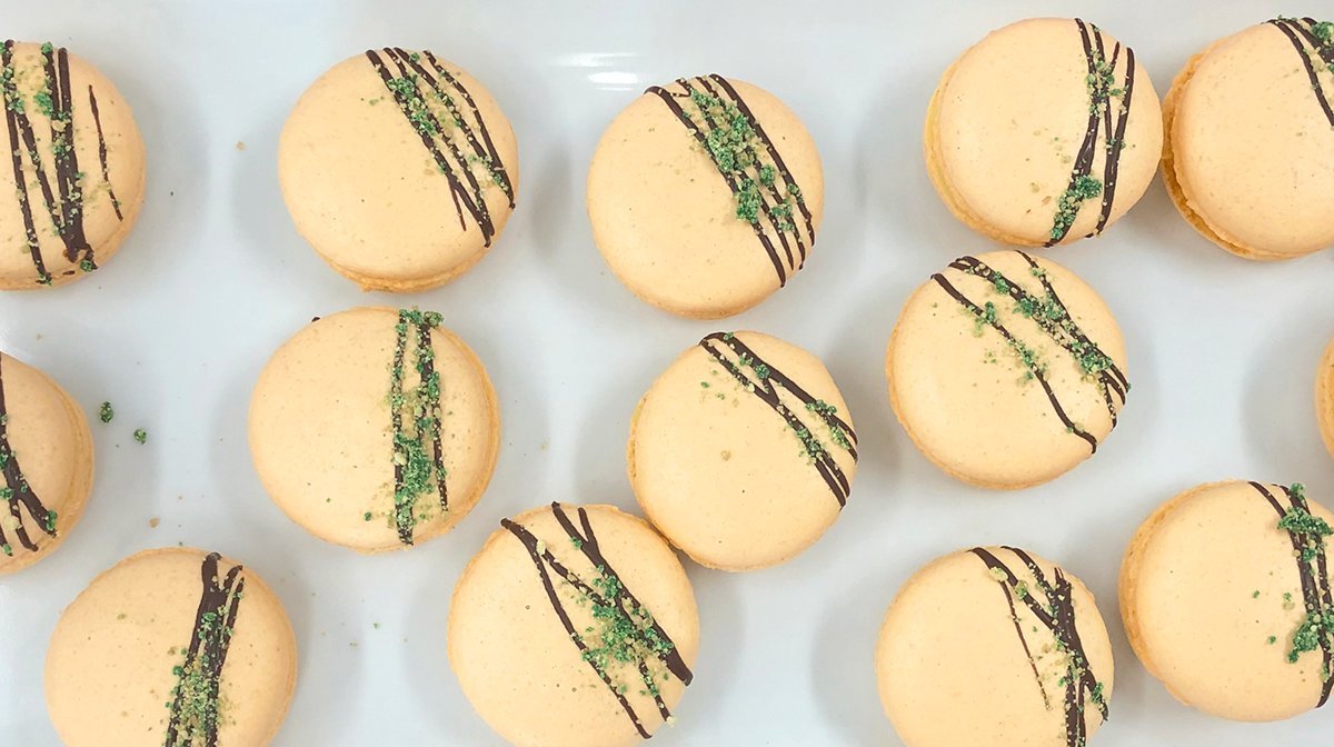 Have a look at some of the outstanding work by #myVCC secondary and #postsecondary students at the <a href="/SkillsBC/">Skills Canada BC</a> competition last Sunday: flic.kr/s/aHsmVr7g2C <a href="/vccbaking/">VCC Baking & Pastry Arts</a> #chocolate #baking #pastryarts #macarons