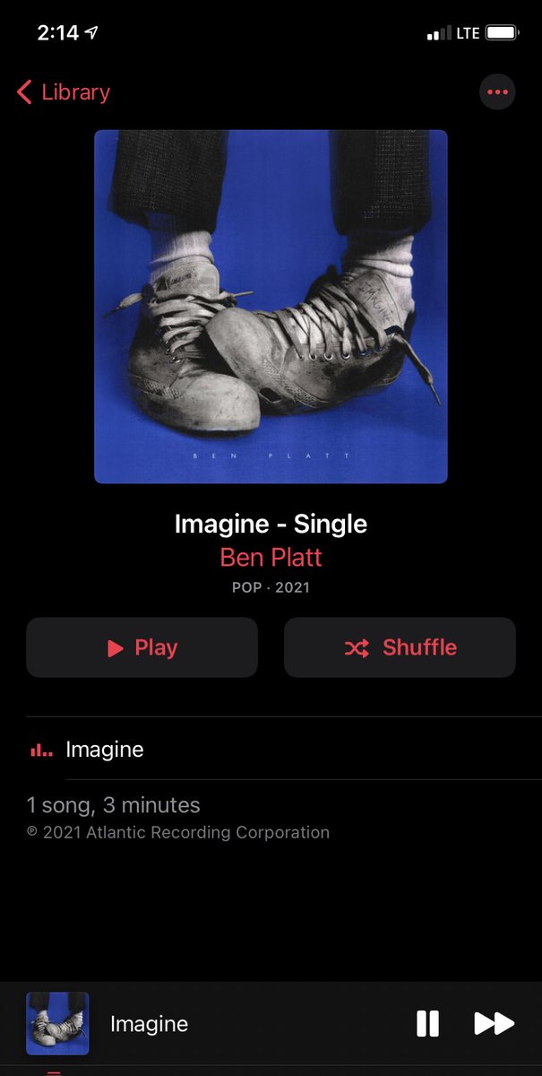caitlinwooten's tweet photo. I didn’t need another reason to love Ben Platt but here it is ❤️❤️❤️ #imagine https://t.co/uNyfpEBLHp