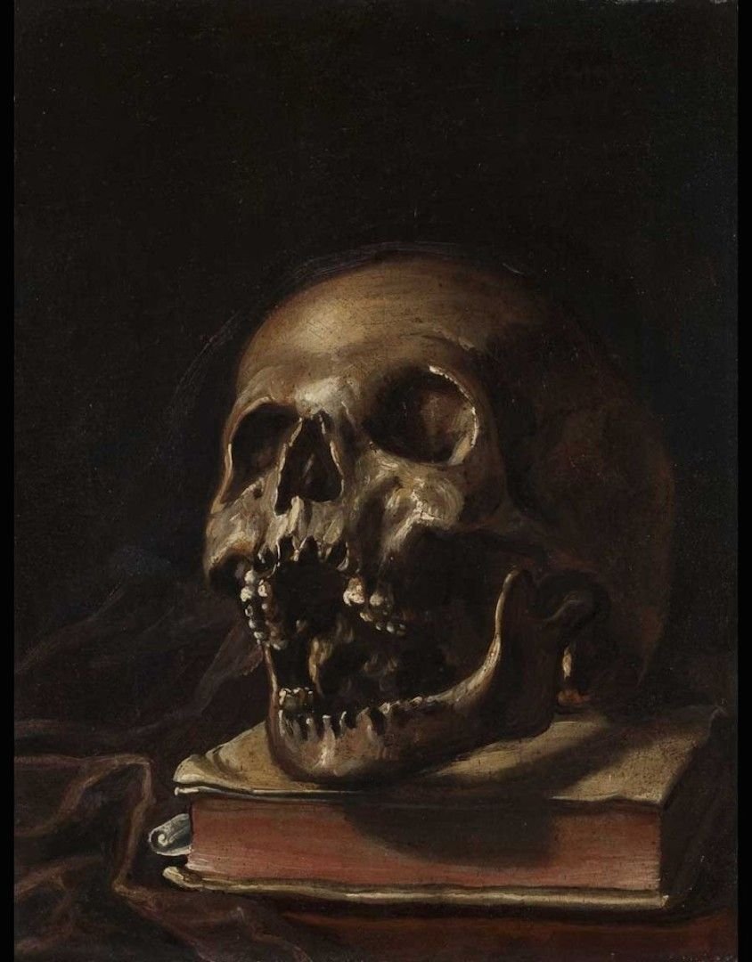 Graham (1989) points out an interesting contrast between Zhuangzi’s concept of death and that of medieval European writers and painters. The latter emphasized its gruesomeness, reminding us of the fate of our souls upon death. 13/(Fetti, Vanitas, a representative example)