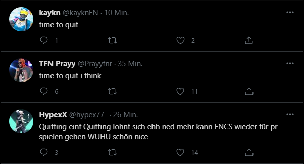 twitter timeline after fncs opens