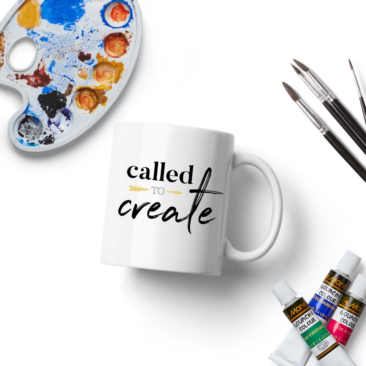 For the unashamedly creative — new mug! #calledtocreate #etsy #etsyshop  etsy.me/3xfynYN