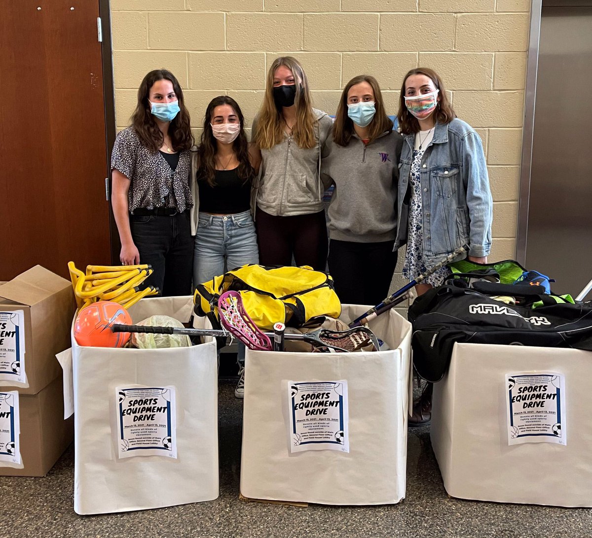 Thank you to our newly formed <a href="/WHSLancers_SAAB/">Student Athlete Advisory Board</a> board for organizing our sports equipment drive for Waterford Park and Rec. Thank you to all for your support. <a href="/LancerNation01/">Lancer Nation</a> <a href="/WPS_CT/">Waterford Schools</a> <a href="/TheDayCTsports/">The Day sports</a> <a href="/ciacsports/">CIAC Sports</a>