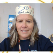 SZacepilo's tweet photo. What better way to end the day than with a Virtual Math Vocabulary Headband Parade! These Germantown teachers are leading the way! Big thanks to OUR wonderful art teachers for making these with our GES students! @AACPS_PK5Math @AACountySchools @GermantownES @TitleIAACPS https://t.co/1avpFO56Np